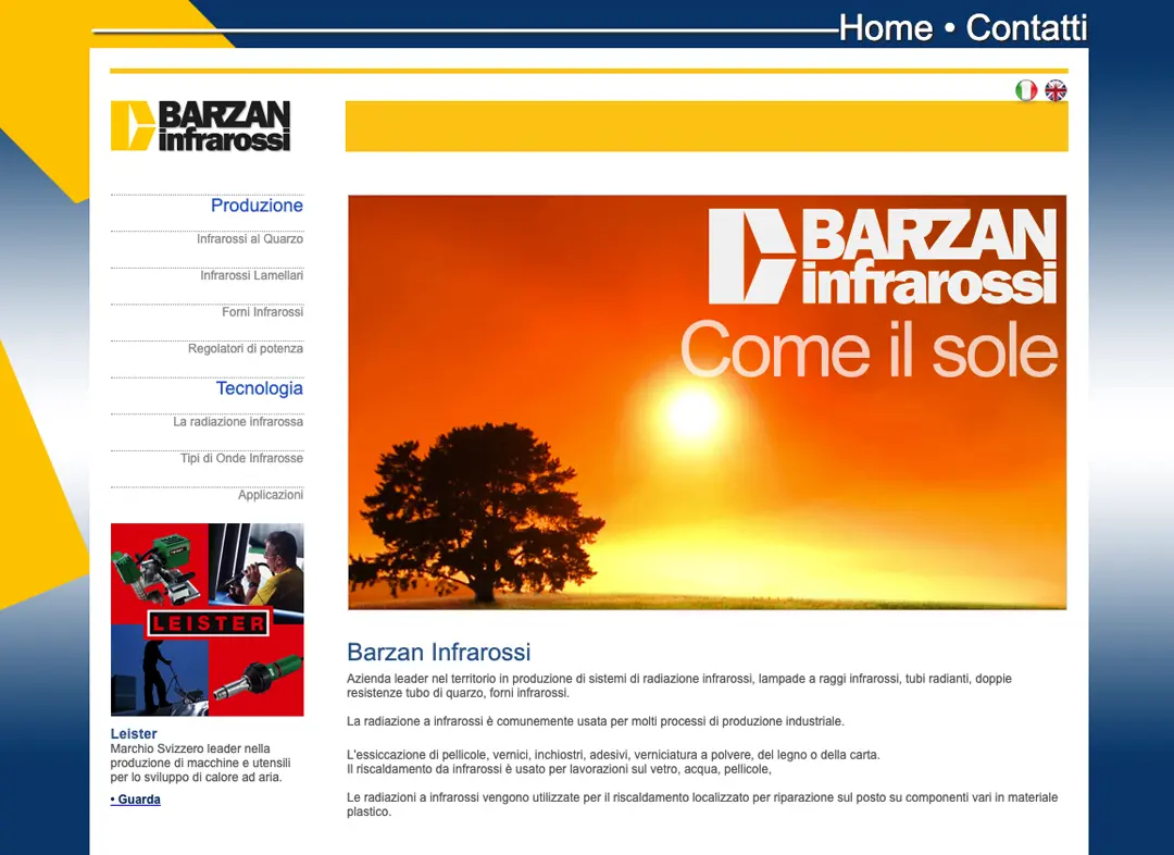 Forno a infrarossi per produzione industriale – Barzan Infrarossi