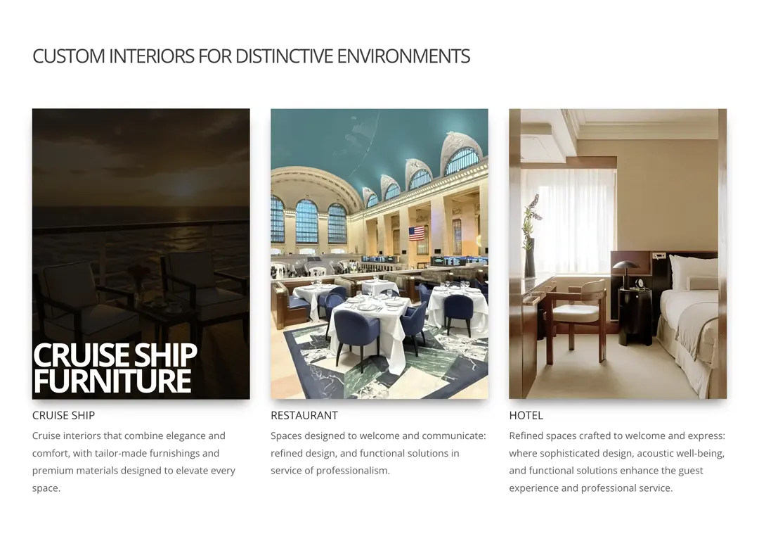 Arredamento Luxury Made in Italy Arredamento luxury italiano con ambientazione digitale creata da MCWD